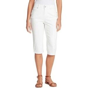 Gloria Vanderbilt All Around Slimming Effect Skimmer Capri Pants16 Petite